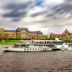 Dresden, auf der Elbe