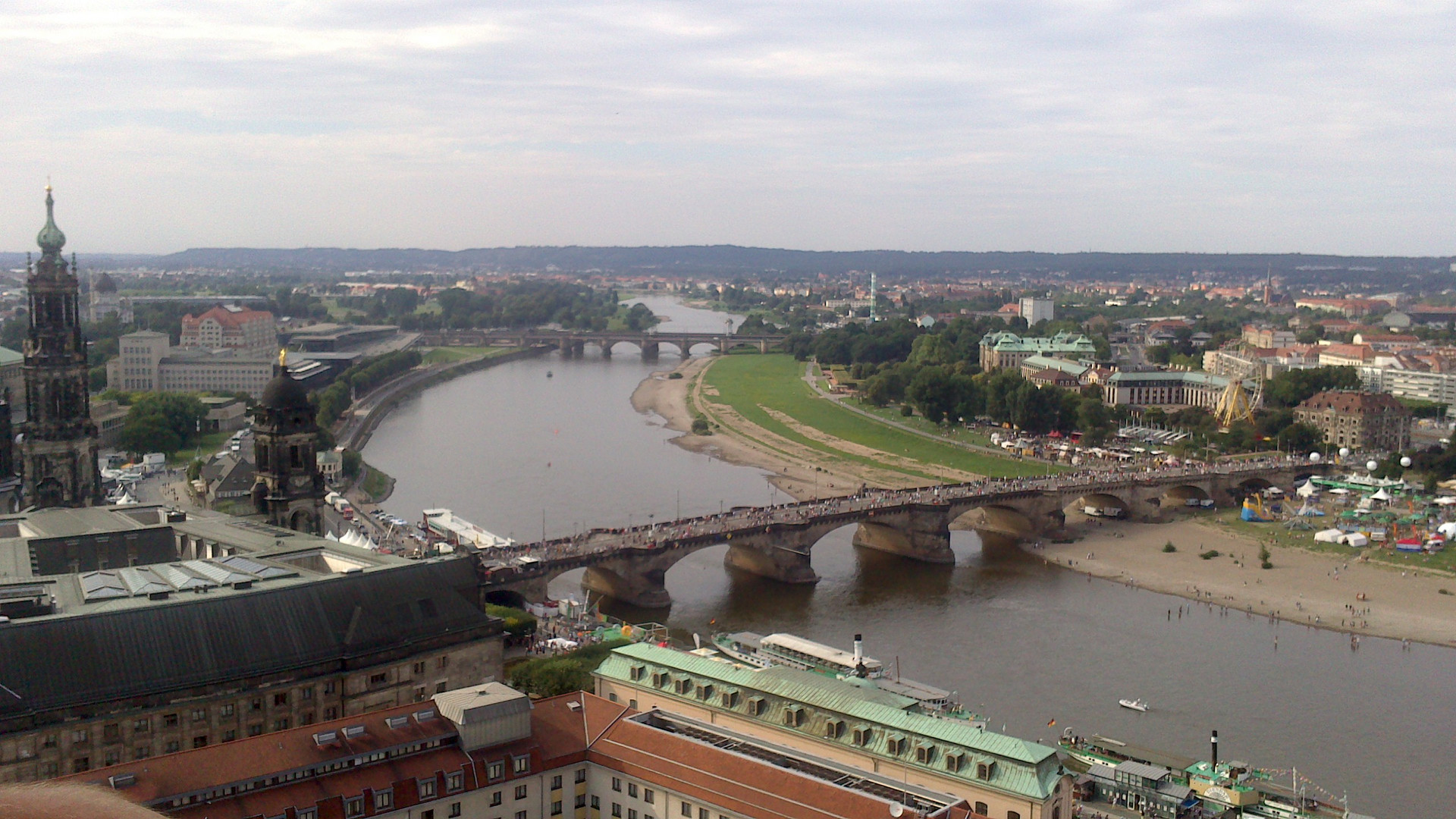Dresden, aus der Sicht der Frauenkirche