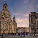 Dresden  -   Barock - mit Gegensatz 
