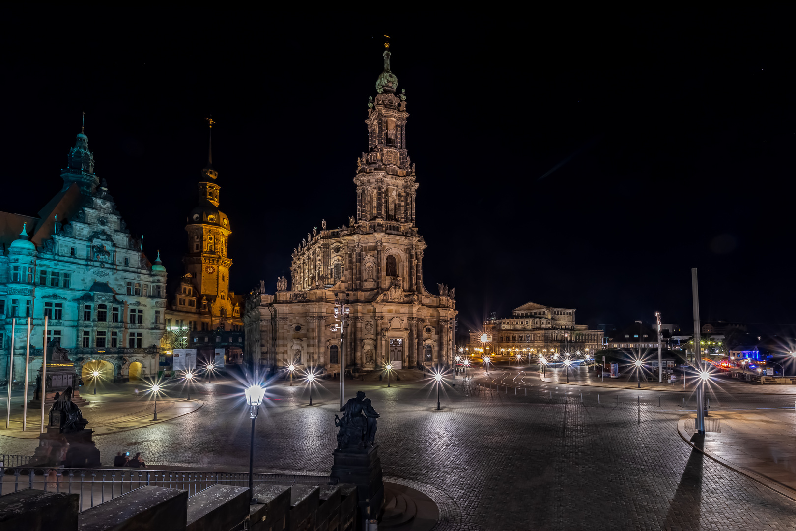 Dresden bei Nacht