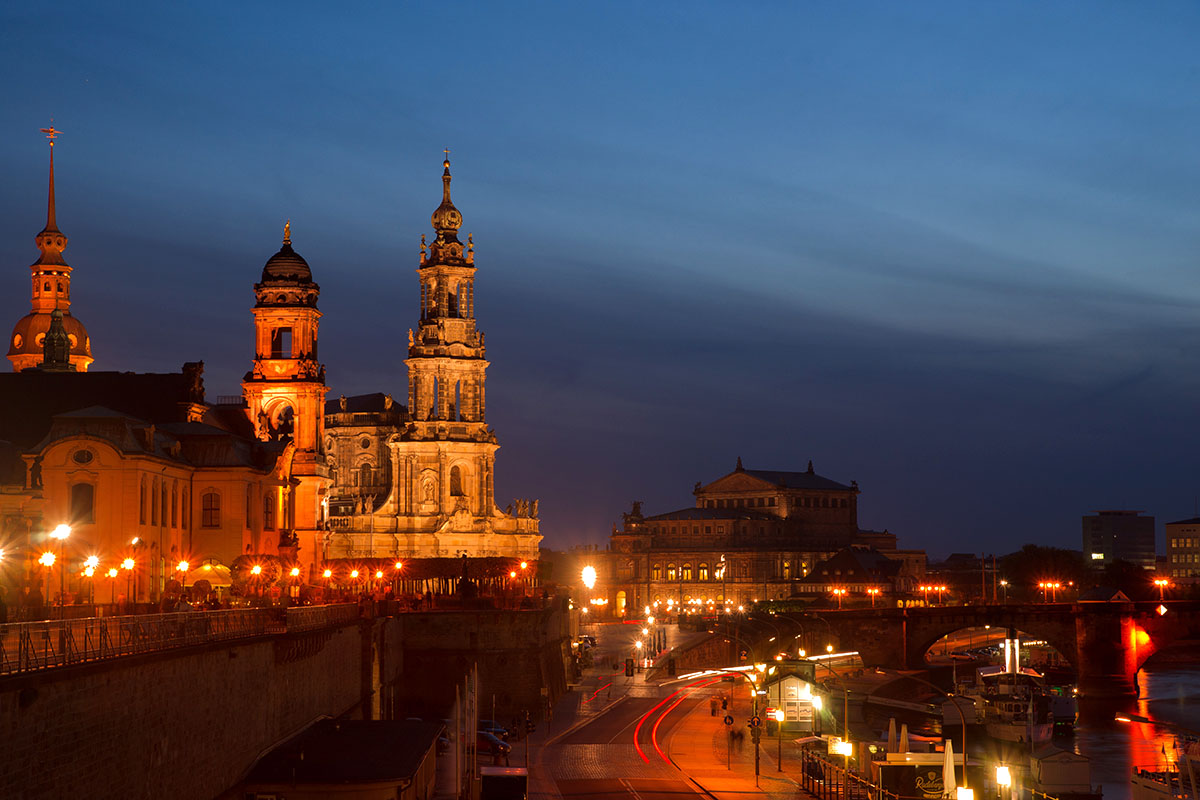 Dresden bei Nacht