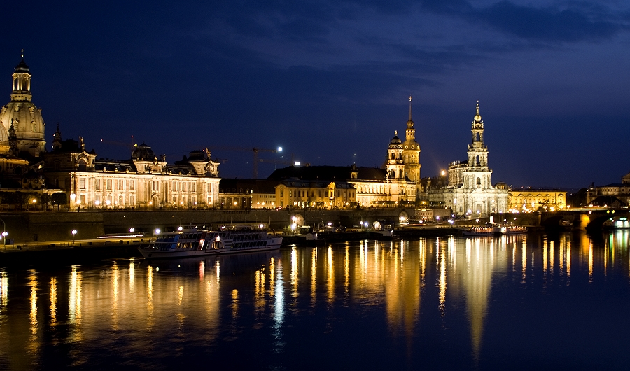 Dresden bei Nacht 1