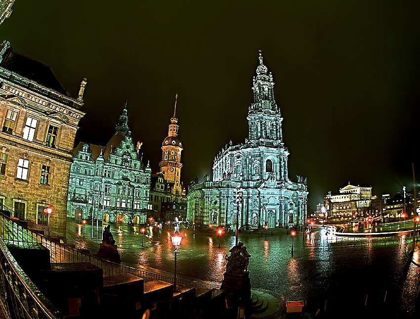 Dresden bei Nacht