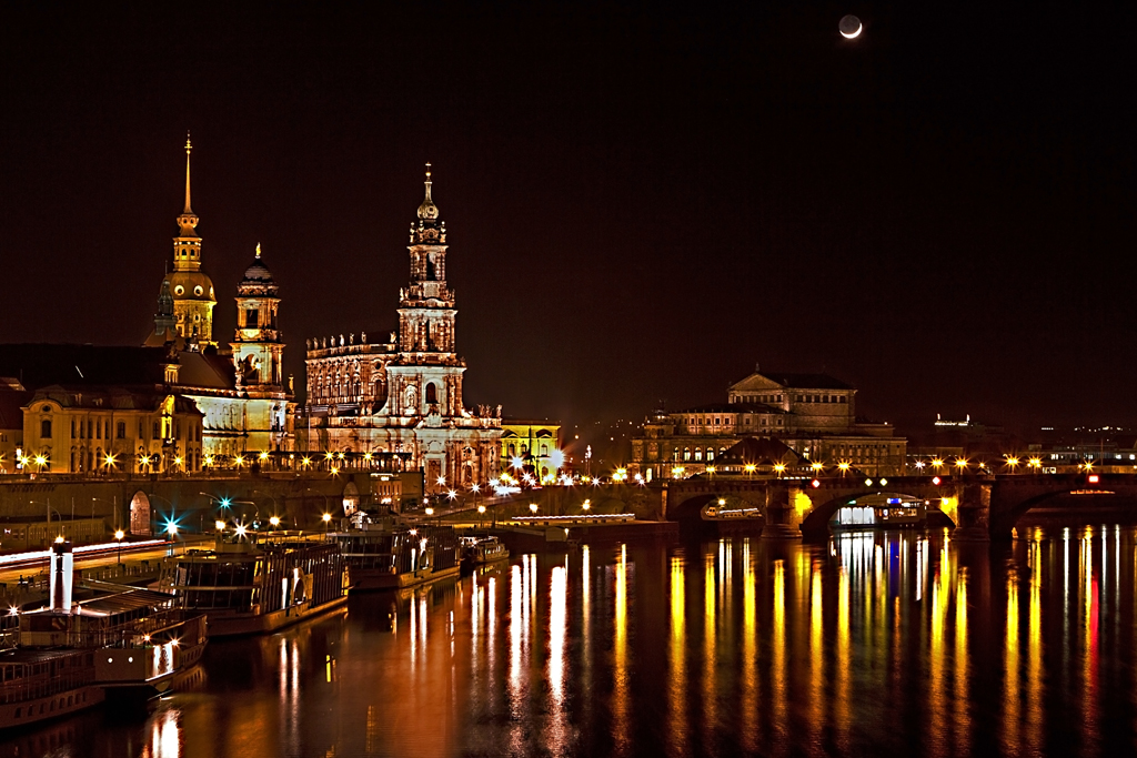 Dresden bei Nacht