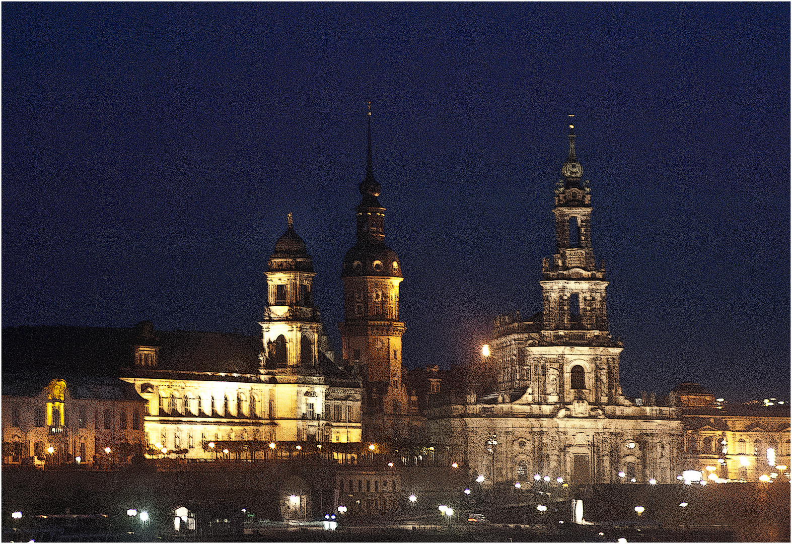 Dresden bei Nacht