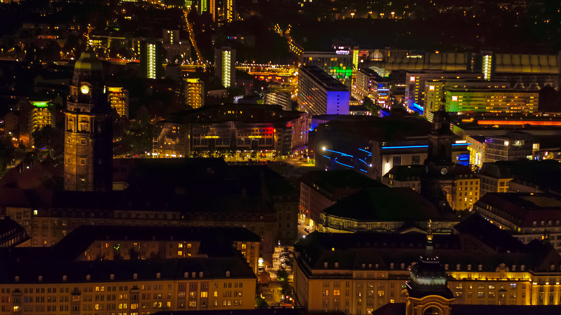 Dresden bei Nacht