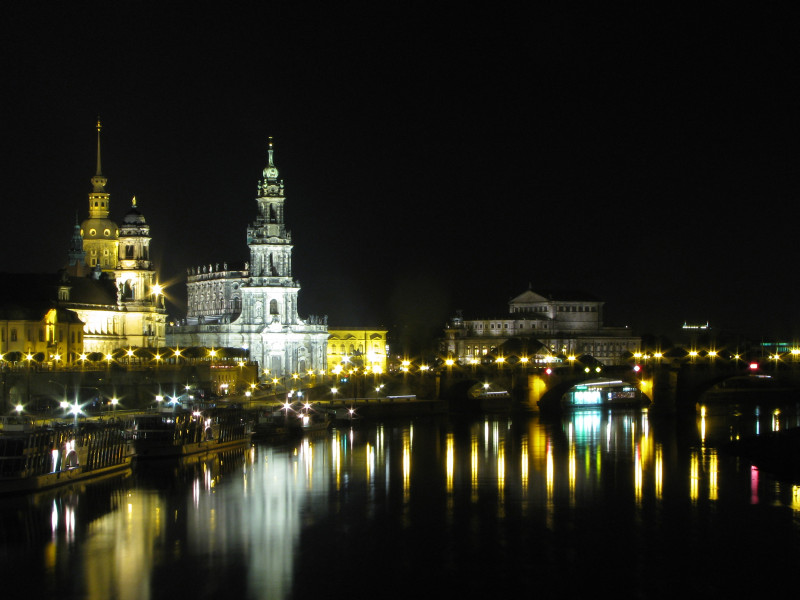 Dresden bei Nacht