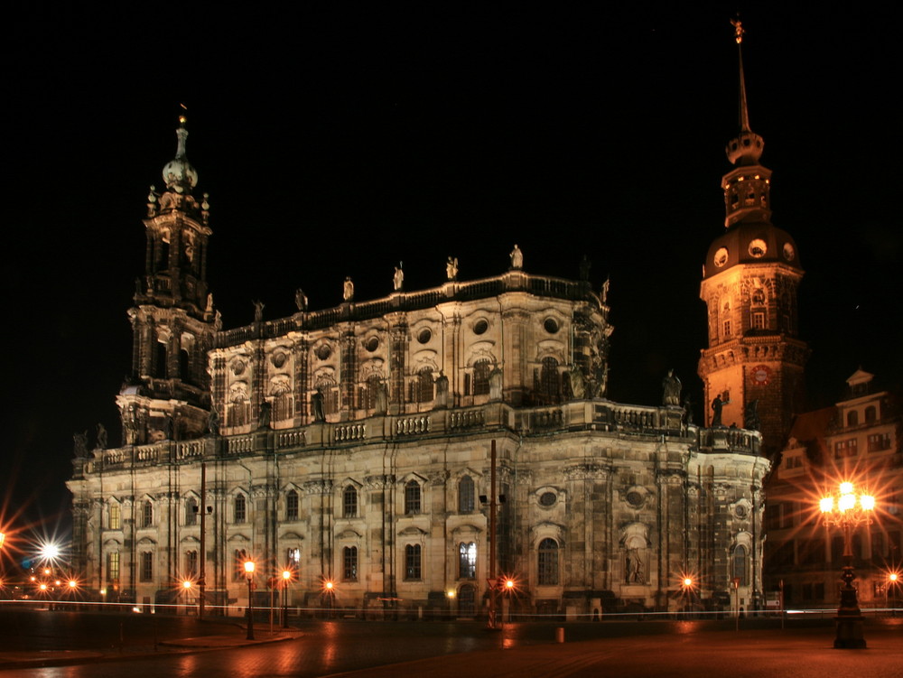 Dresden bei Nacht