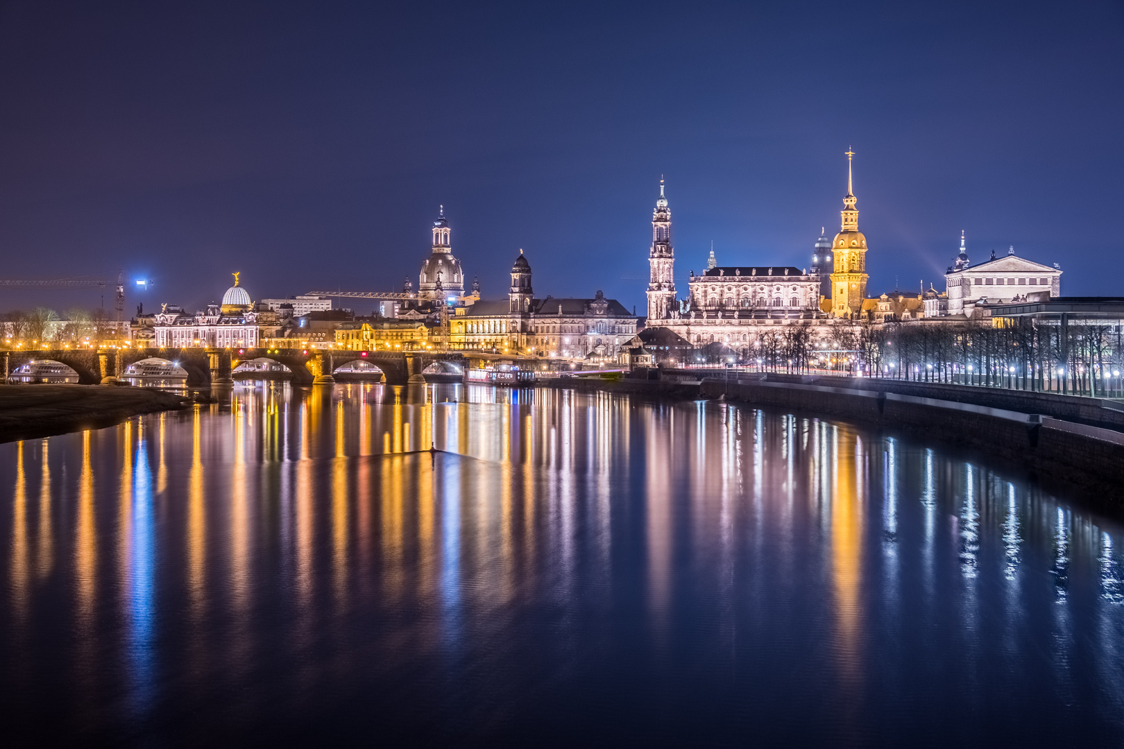 Dresden bei Nacht Foto & Bild deutschland, europe, sachsen Bilder auf