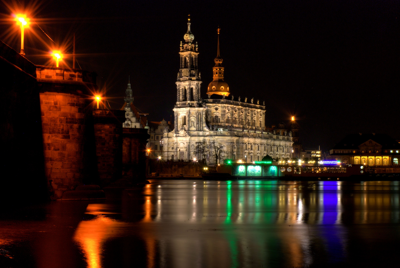 Dresden bei Nacht