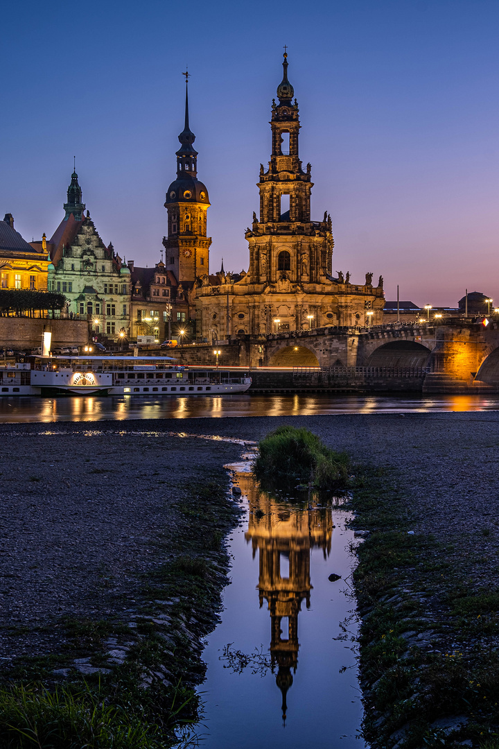 Dresden bei Nacht