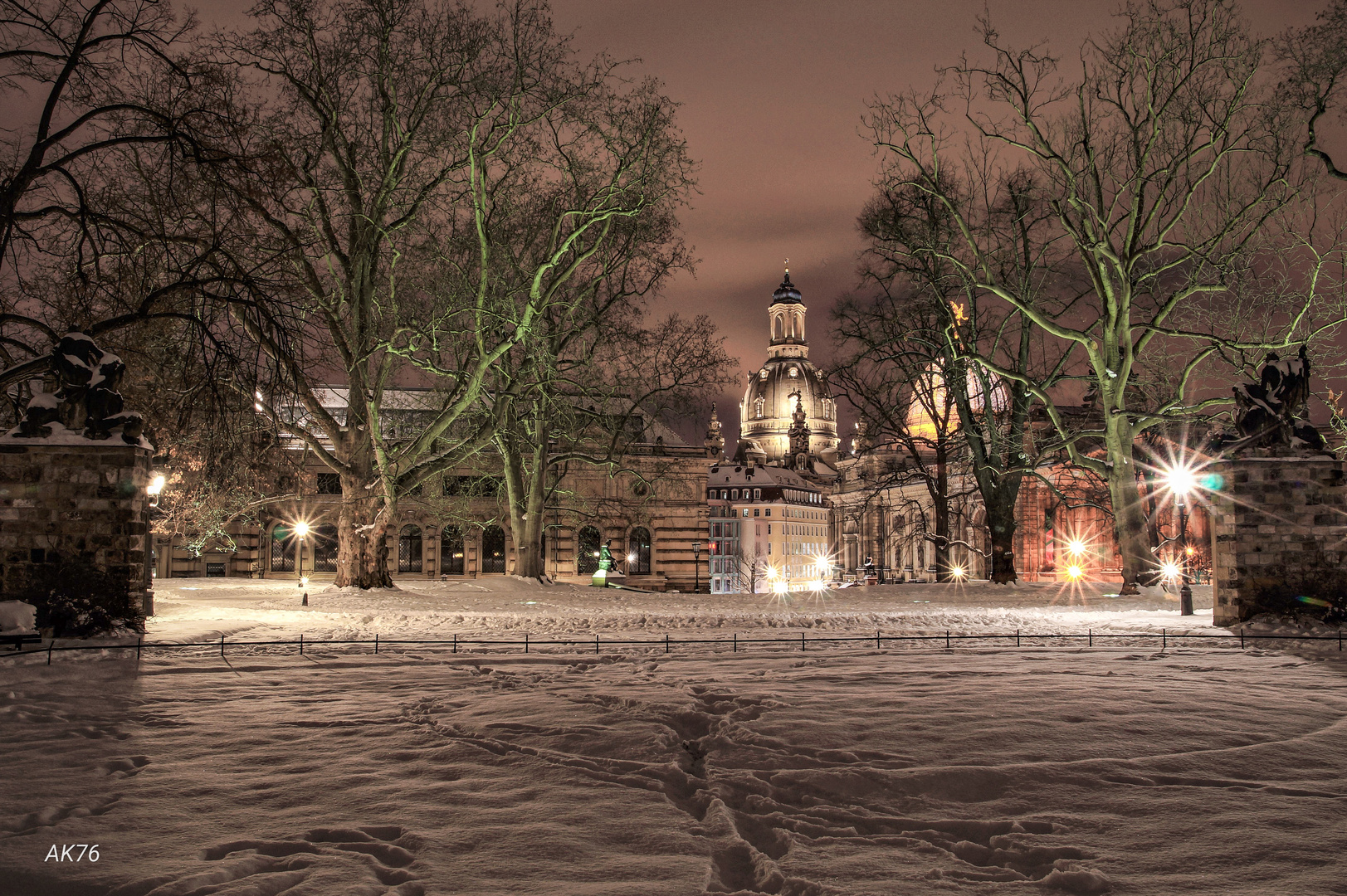 Dresden bei Nacht