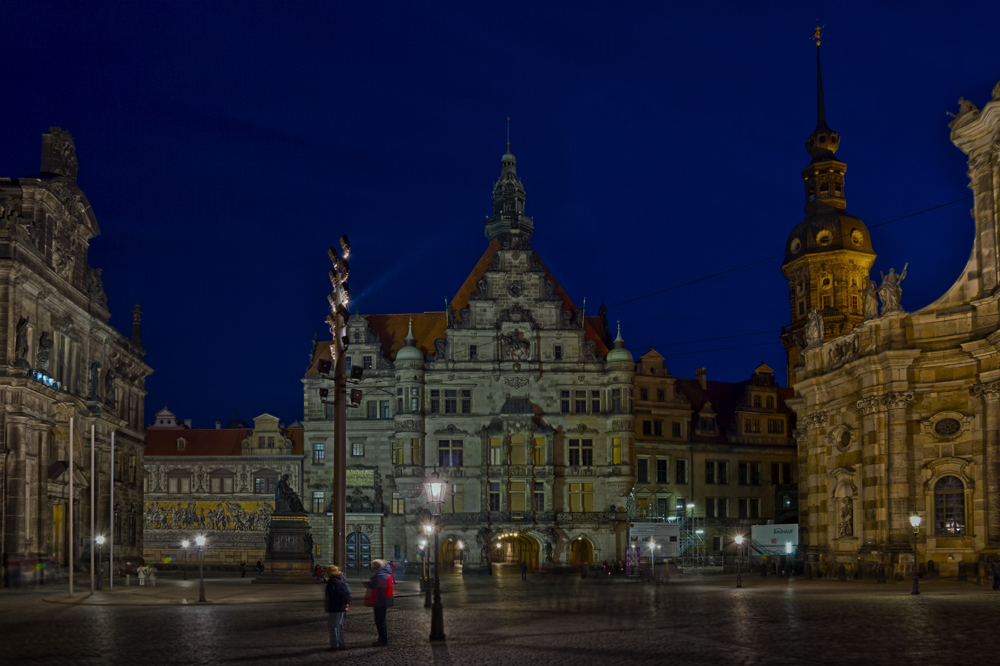 Dresden bei Nacht