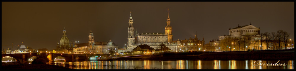 Dresden bei Nacht