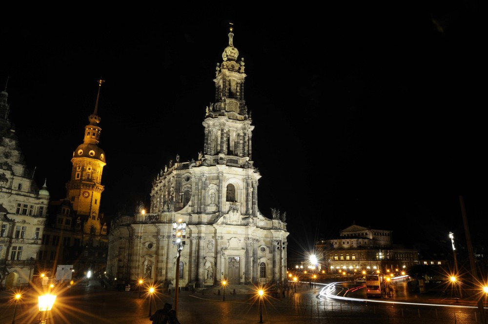 Dresden bei Nacht