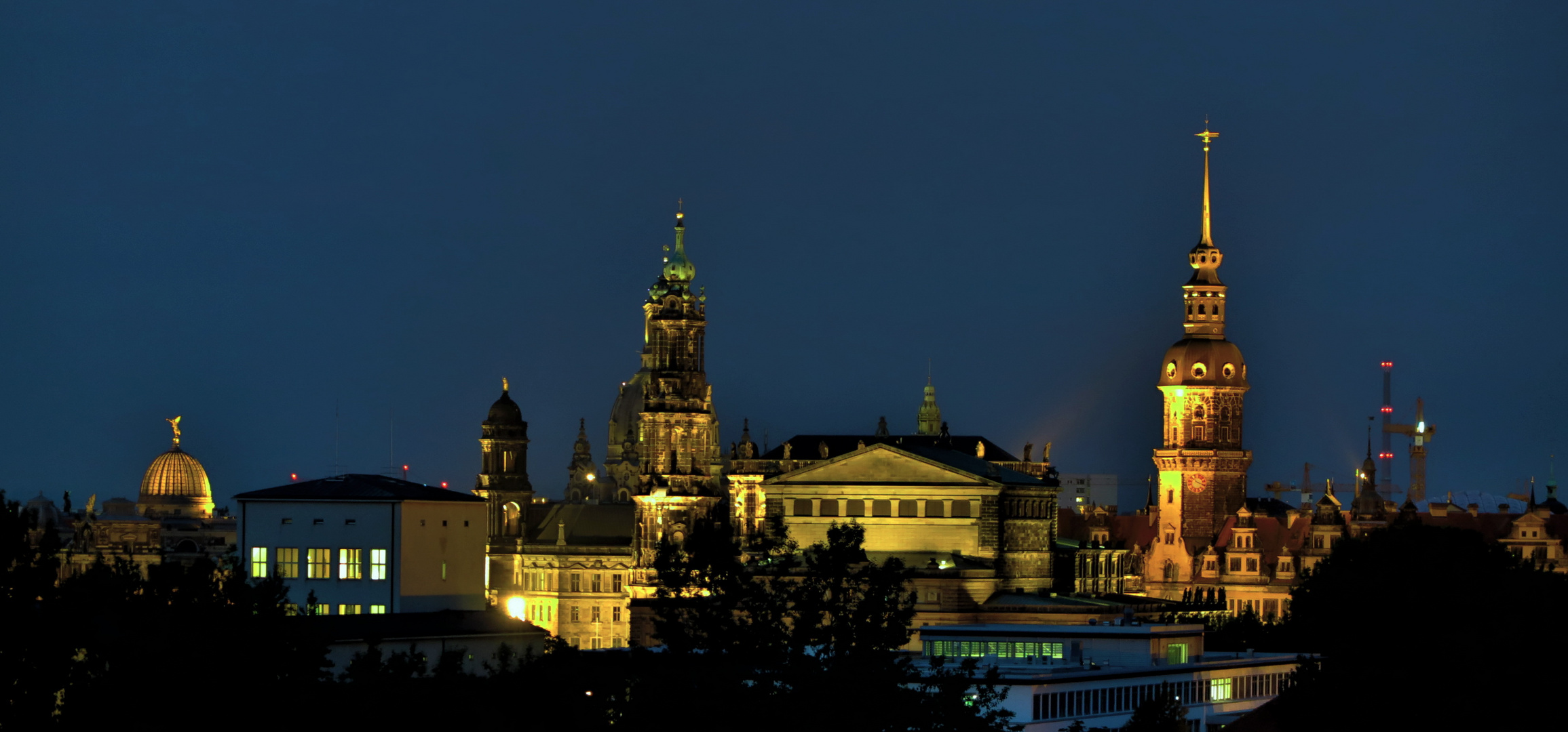 Dresden bei Nacht