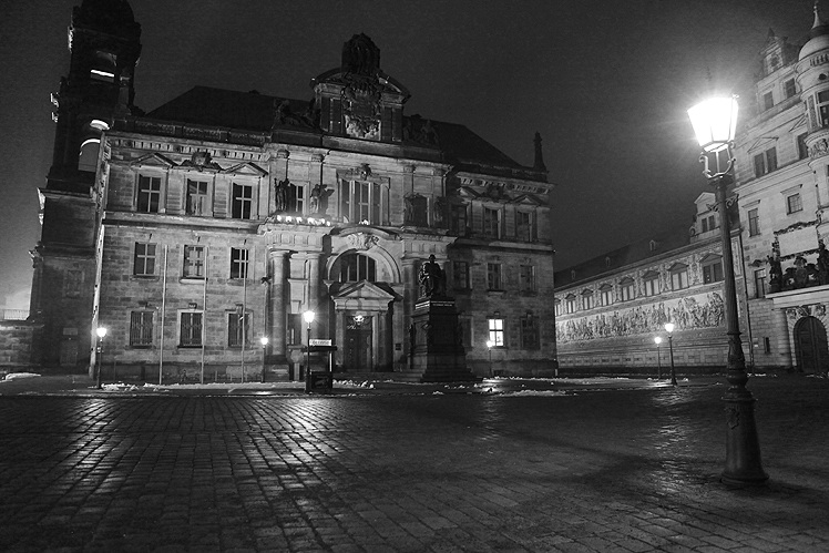 ... dresden bei nacht ...