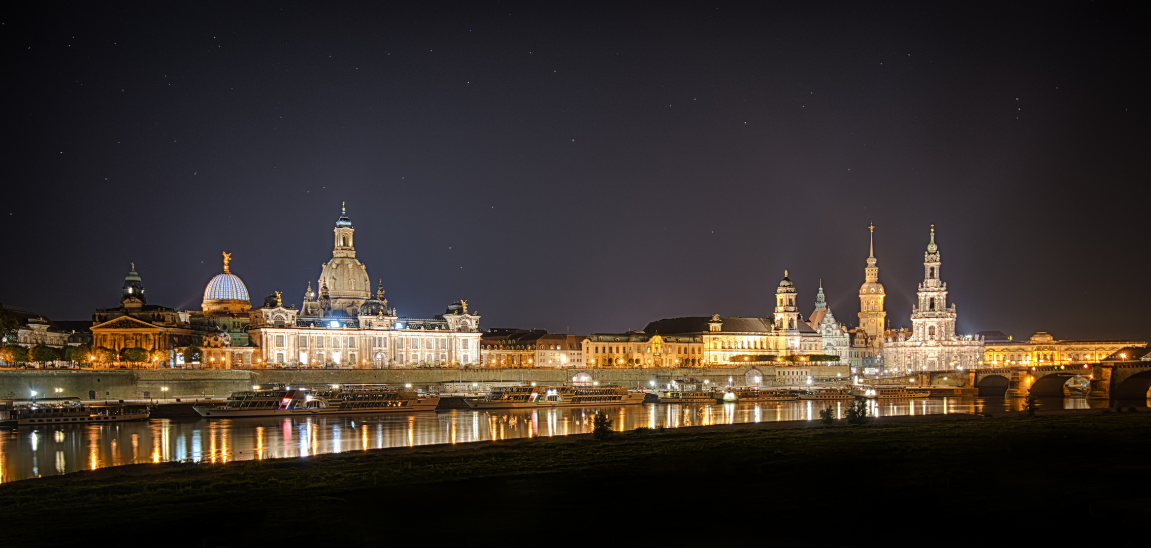 Dresden bei Nacht