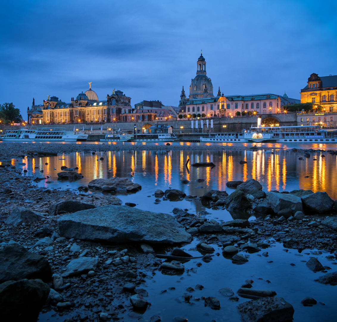 Dresden bei Nacht.