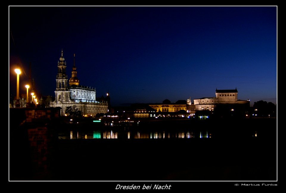 Dresden bei Nacht