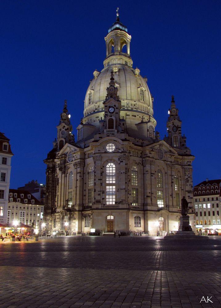 Dresden bei Nacht - Frauenkirche