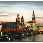 Dresden bei Nacht IV - Panorama