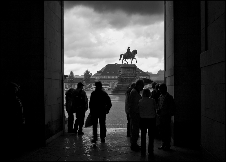 Dresden bei Regen