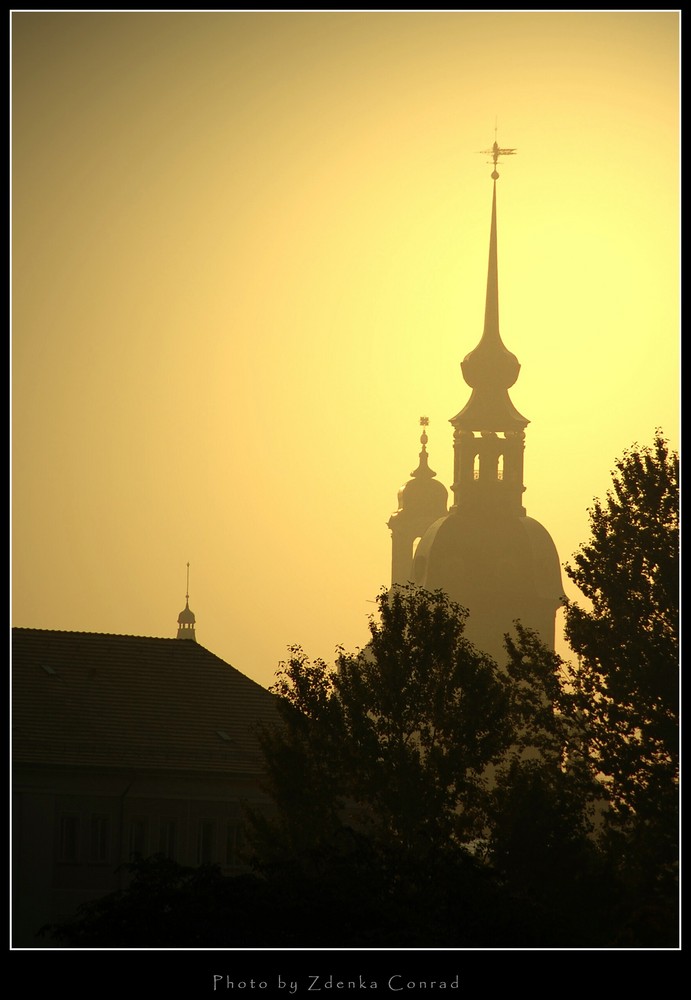 * Dresden bei Sonnenaufgang *