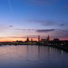 Dresden bei Sonnenaufgang