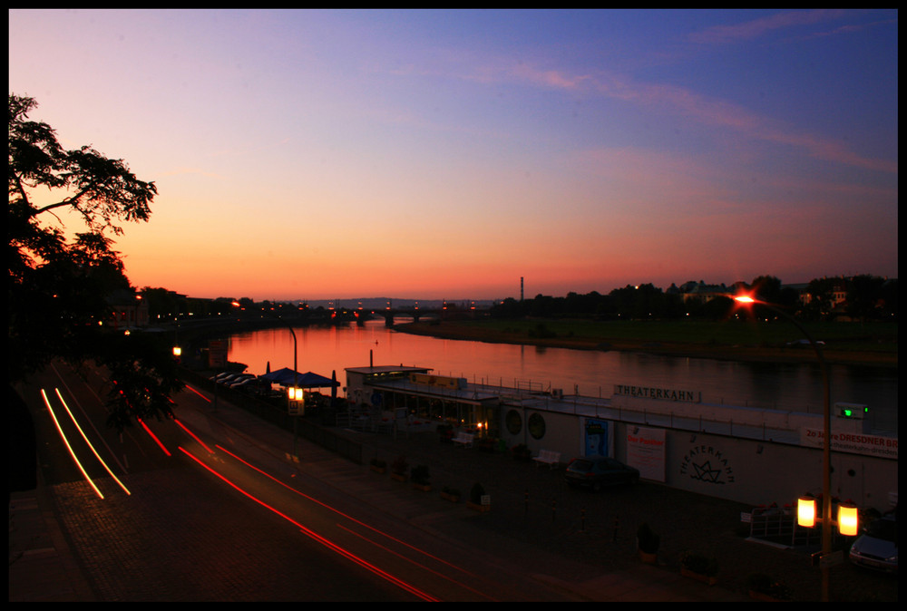 Dresden bei Sonnenuntergang#1