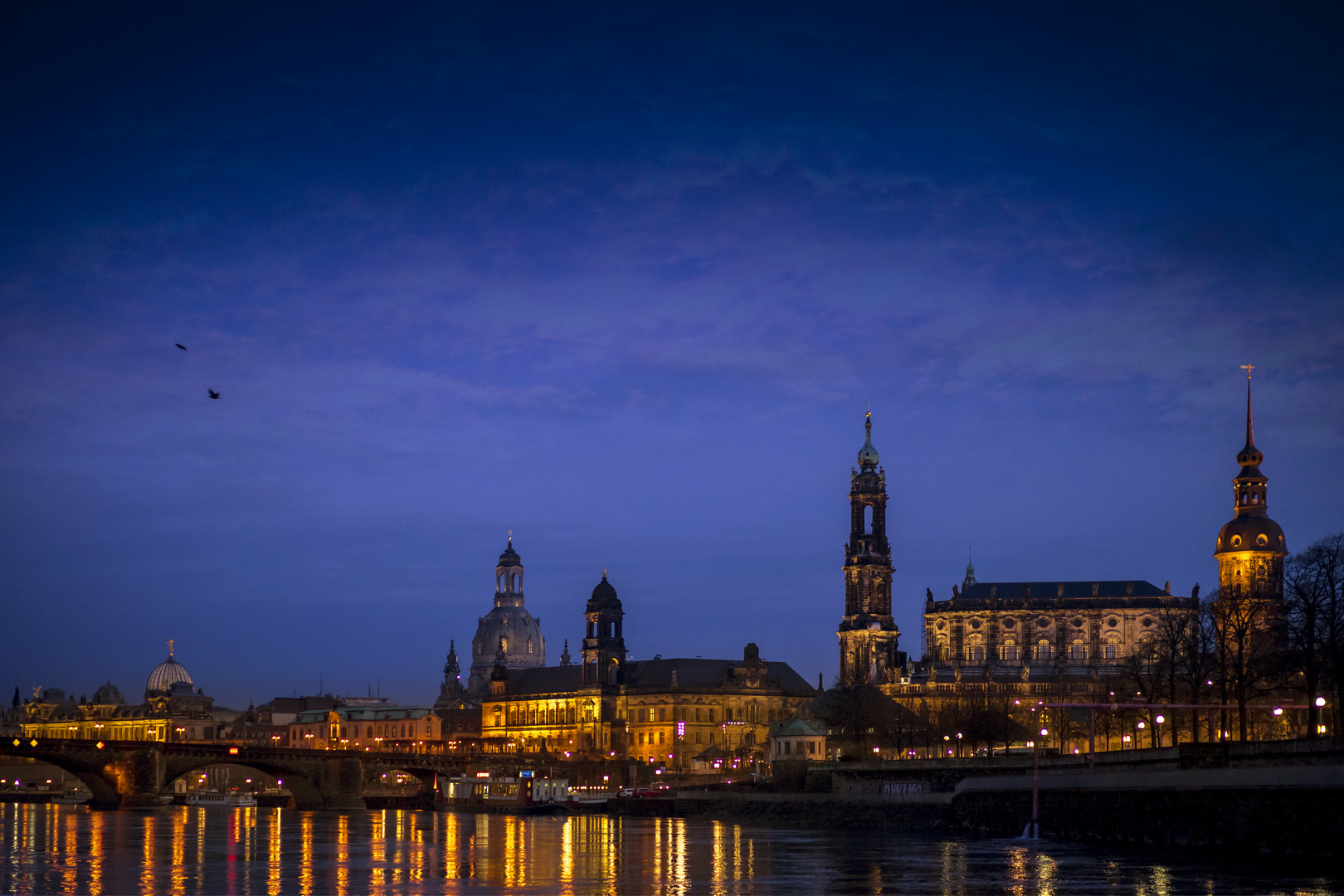 Dresden - Blaue Stunde