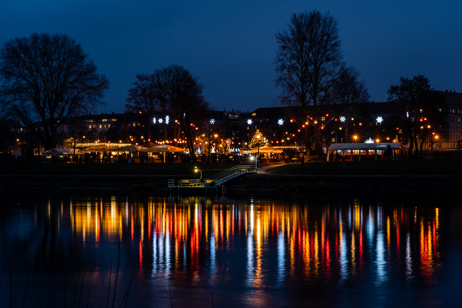 Dresden - blaue Stunde