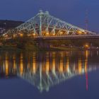 Dresden - Blaues Wunder zur blauen Stunde