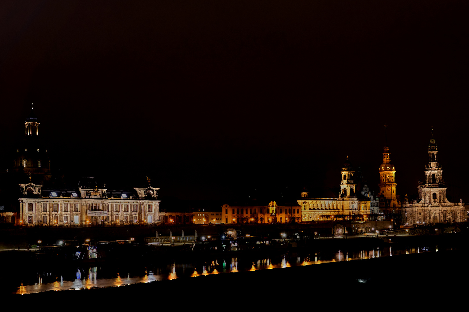 Dresden, Blick auf die Brühlsche Terasse