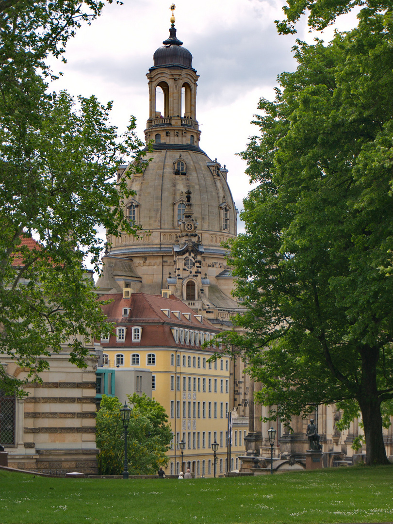 Dresden, Blick auf die Frauenkirche