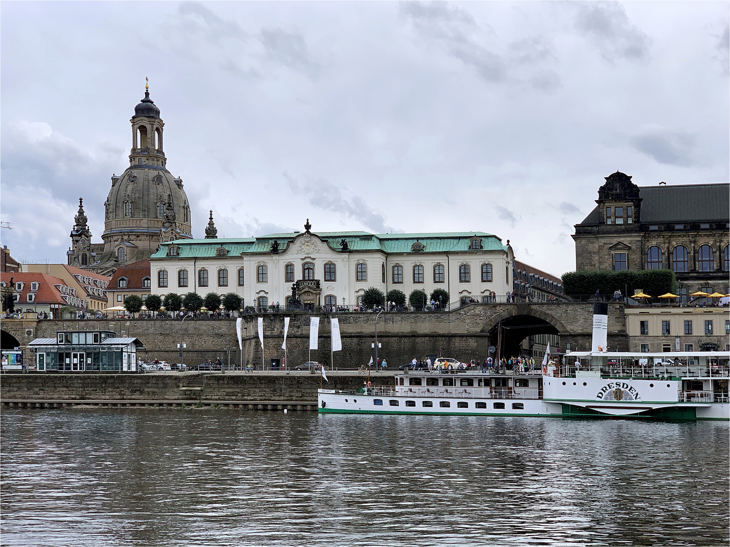 Dresden Blick auf Frauenkirche