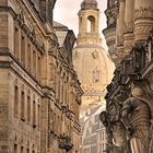 Dresden - Blick in Richtung Frauenkirche