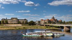 Dresden - Blick über die Elbe