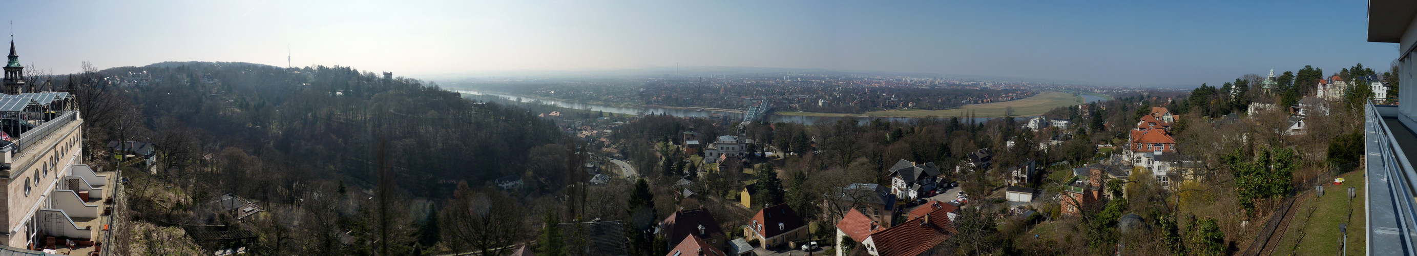 Dresden - Blick vom Luisenhof