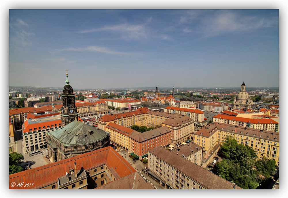 Dresden - Blick vom Rathausturm - 2