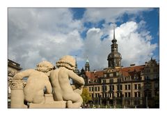 Dresden - Blick vom Zwinger