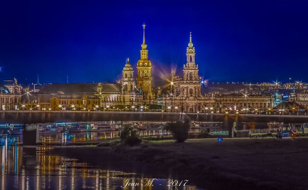 Dresden - Blick von der Albertbrücke