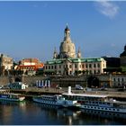Dresden, Blick von der Augustusbrücke...