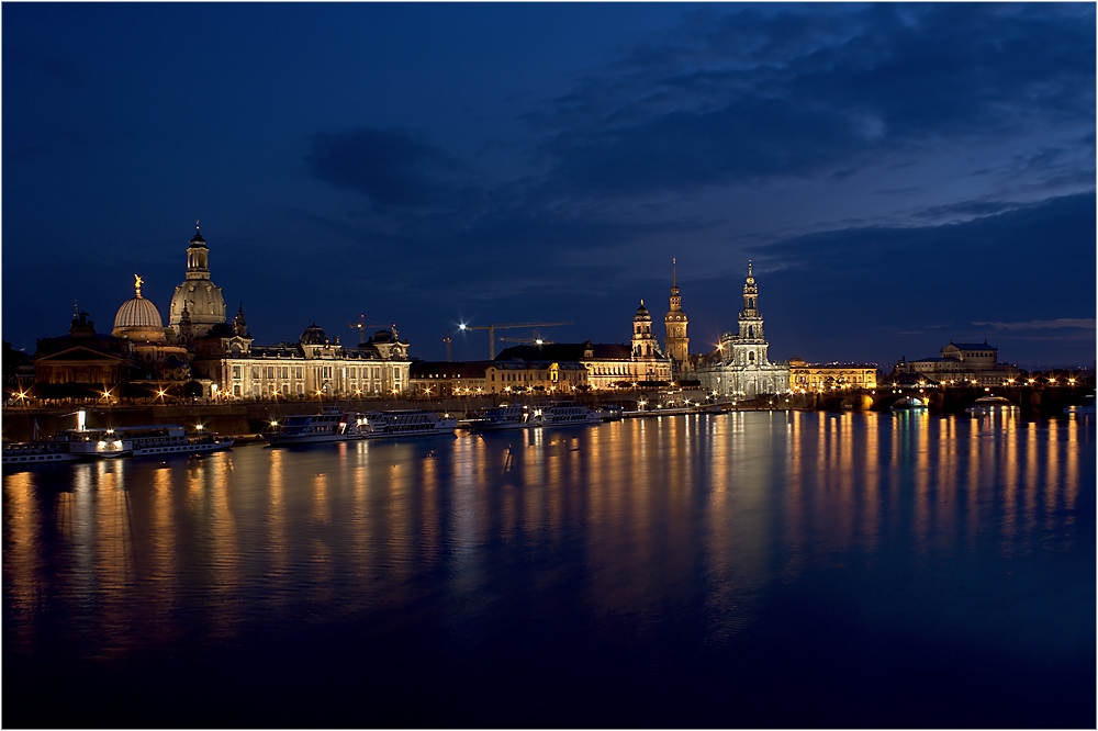 Dresden - Blick von der Carolabrücke