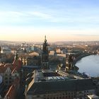 Dresden, Blick von der Frauenkirche stromab