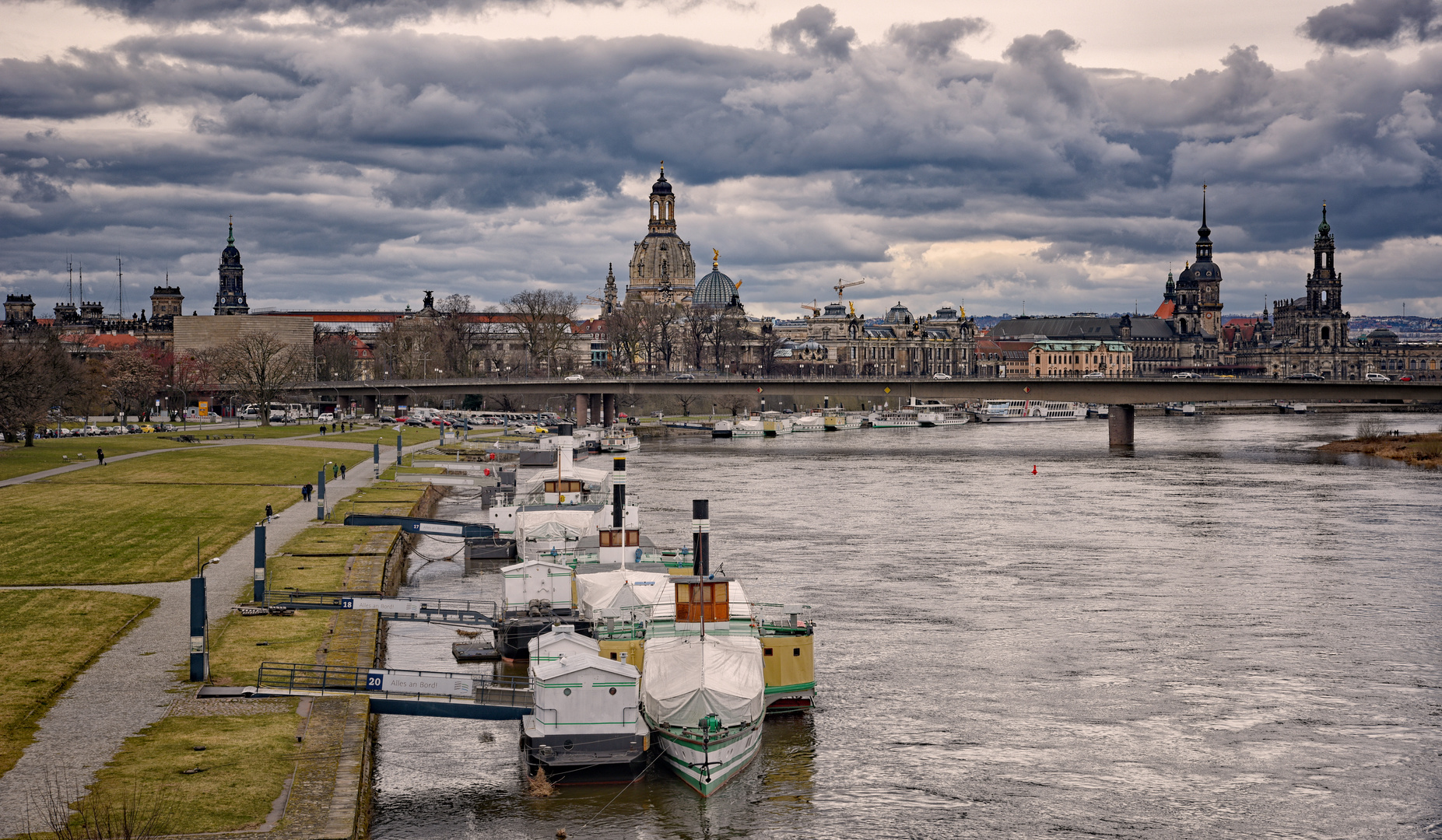 Dresden Blick zur Altstadt 