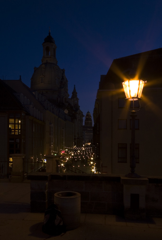 Dresden - Blick zur Frauenkirche