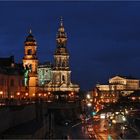 Dresden-Blickvon der Brühlschen Terasse-