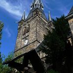 Dresden - Briesnitz | Auf dem Friedhof mit Blick zum Kirchturm