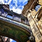 Dresden Brücke vom Schloß zur Hofkirche